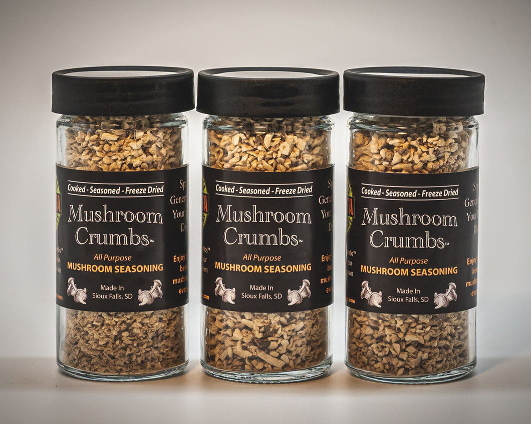 Mushroom Crumbs (pack of 3) Free Shipping!